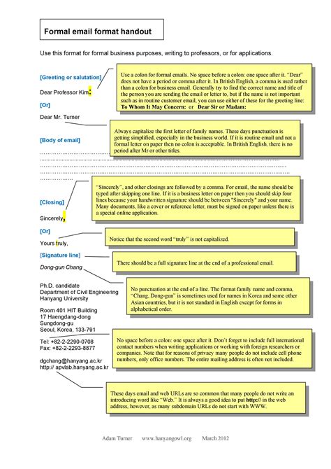 30+ Professional Email Examples & Format Templates - Template Lab