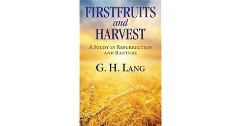 FIRST FRUITS AND HARVEST – The Master's Goods