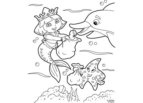 Dora's Mermaid Crown - Golden Books (5) | Images :: Behance