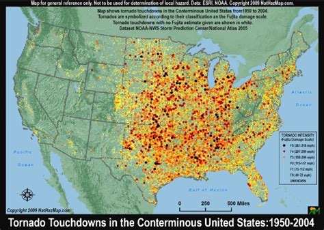 Tornado Alley States Map - Printable Map