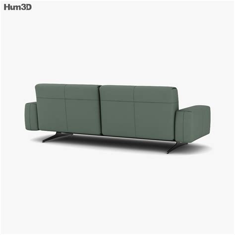 Rolf Benz 50 Sofa 3D model - Download in MAX, OBJ, FBX, C4D