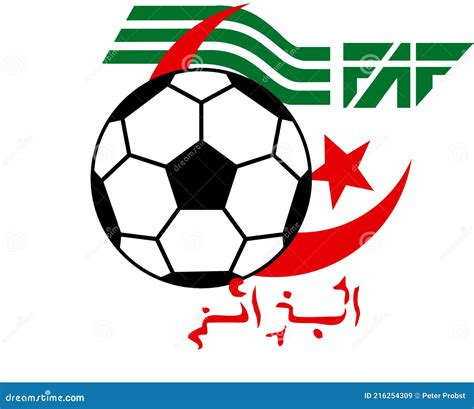 Logo of the Algerian Football Team - Algeria Editorial Stock Image ...