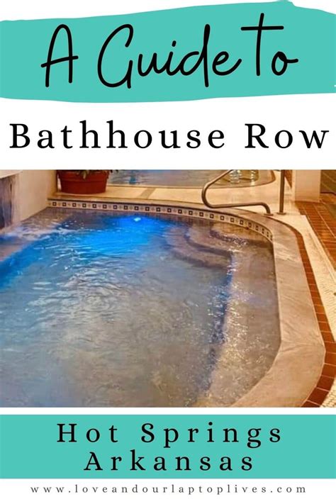 Bathhouse Row is a collection of eight bathhouses that date back to the ...