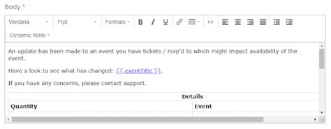 How to Customize Event RSVP and Ticket Email Templates