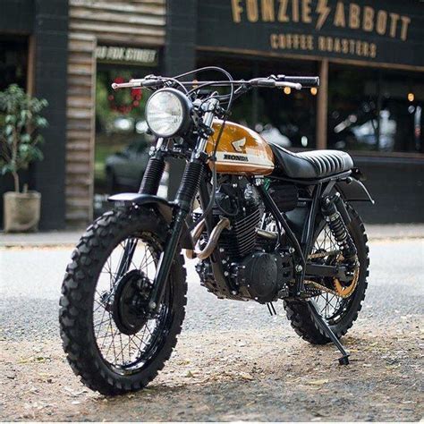 Honda 125 Scrambler | Honda scrambler, Scrambler motorcycle, Cafe racer ...