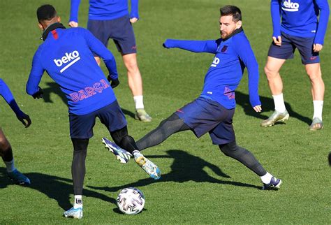 Barcelona loanee talks about the training session at Camp Nou