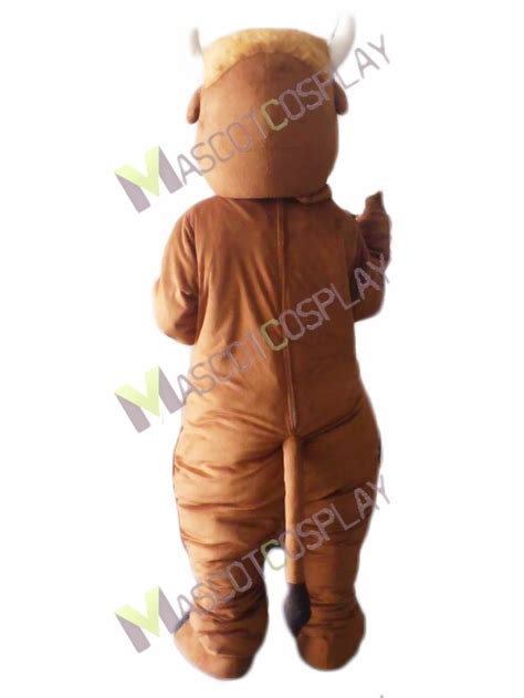 Realistic Kubanochoerus Buffalo Mascot Costume