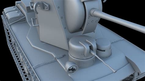 Tank KV-5 - Cartoon version 3D model | CGTrader