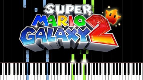 Super Mario Galaxy 2 - Complete Soundtrack for Piano - YouTube