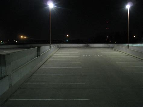 What an Empty Parking Lot Looks Like at Night | Boumtown | Flickr