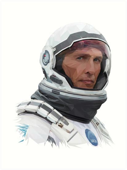 "INTERSTELLAR - COOPER" Art Prints by Paul DOUARD | Redbubble