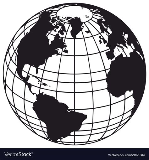 Globe Royalty Free Vector Image - VectorStock