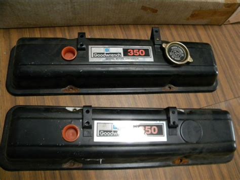 Buy Chevy Valve Covers Small Block 350 Engine Goodwrench used in Orange, Texas, US, for US $65.00