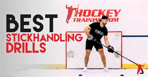 43 Hockey Stickhandling Drills You Can Do From Home