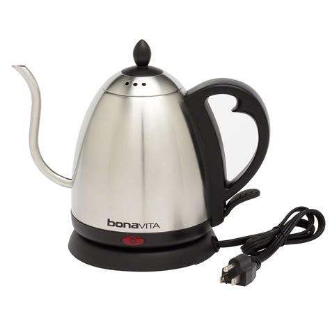 Bonavita - 29601 1 L Gooseneck Electric Kettle | Electric tea kettle ...