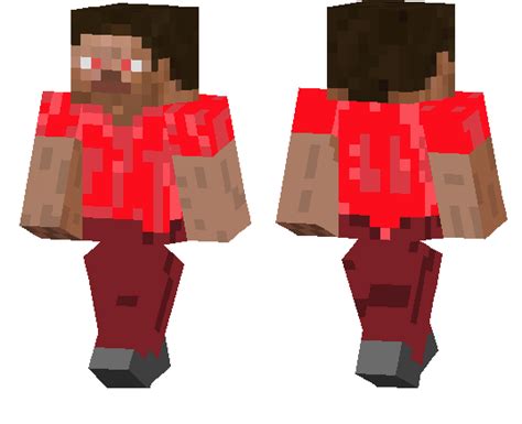 Red Steve | Minecraft PE Skins