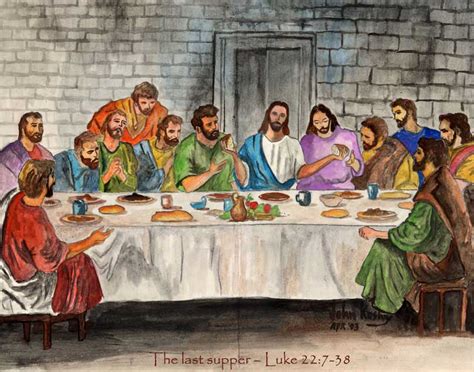 Pics of The Last Supper – Jesus and Disciples