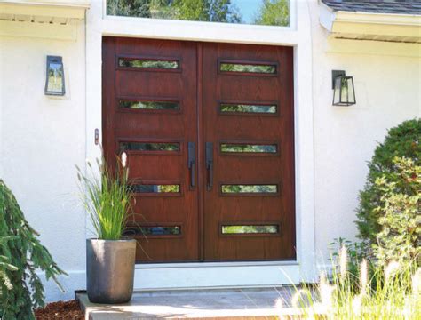 ODL Spotlight Fiberglass Front Doors - Midcentury - Entry - Dallas - by ...