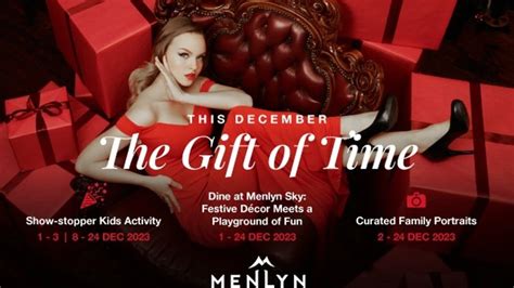 The gift of time: A merry Menlyn world awaits