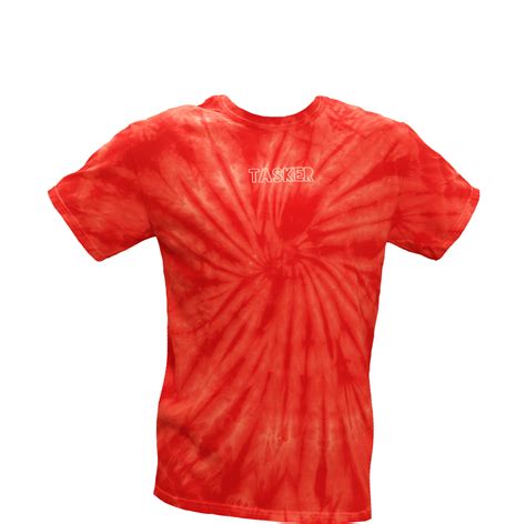 Red Tie Dye T-Shirt | Tasker Corporation