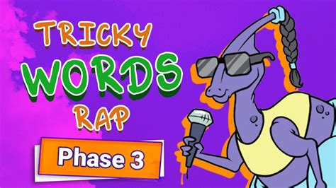 The Tricky Words Song - Phase 3 Phonics (Part 1)! | Twinkl Kids Tv ...