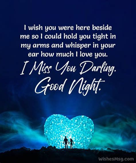 Good Night Messages For Husband - Romantic Wishes | Good night love quotes, Night love quotes ...