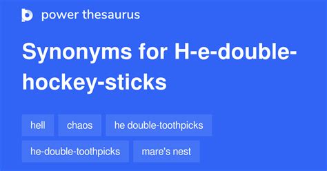 H-e-double-hockey-sticks synonyms - 153 Words and Phrases for H-e-double-hockey-sticks