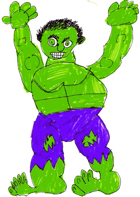 Hulk Smash Drawing | Free download on ClipArtMag