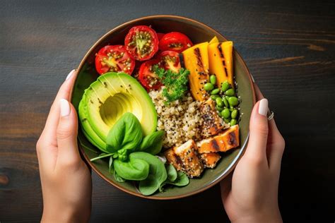 Vegan salad bowl vegetable plate. | Free Photo - rawpixel