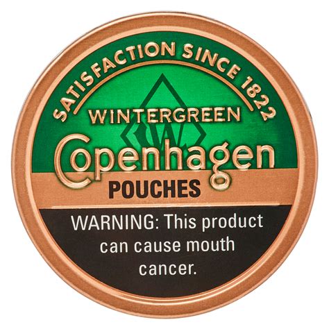 Grizzly Wintergreen Pouches Chewing Tobacco 0.82oz - Delivered In As ...