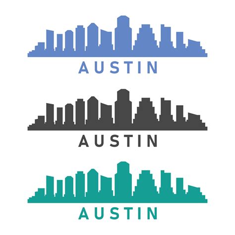 Austin Skyline Vector Art, Icons, and Graphics for Free Download