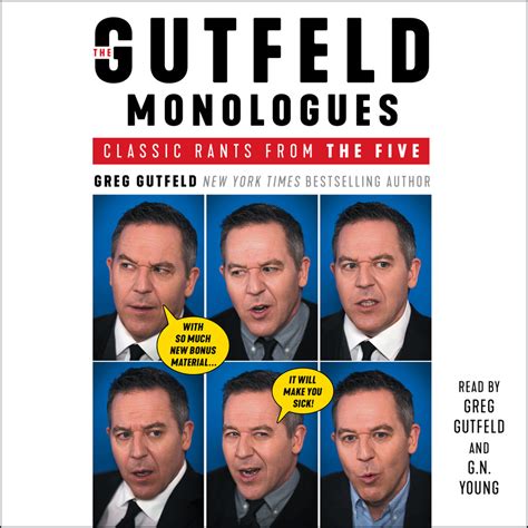 The Gutfeld Monologues Audiobook by Greg Gutfeld, Greg Gutfeld, G.N ...