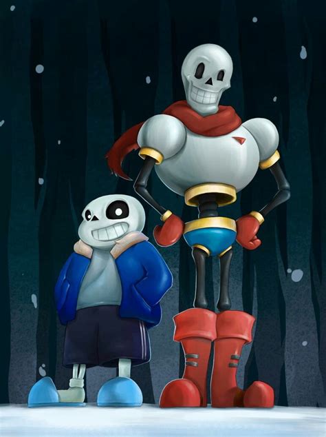 Sans and papyrus best siblings EVER | Undertale, Undertale fanart, Fan art