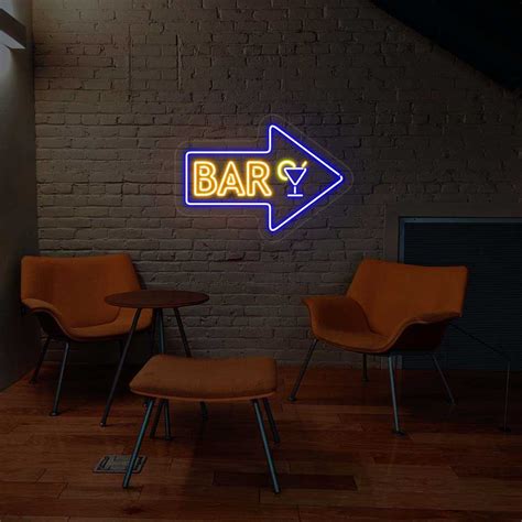 Bar Arrow Neon Sign – NEON SIGNO®