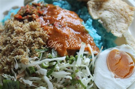 Nasi Kerabu Kelantan - Azie Kitchen