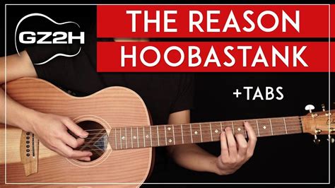 The Reason Acoustic Guitar Tutorial Hoobastank Guitar Lesson |Lead ...