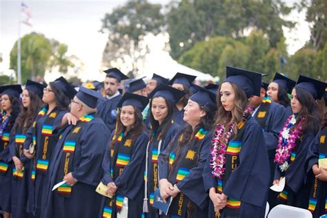 Commencement Ceremony at Cypress College in California