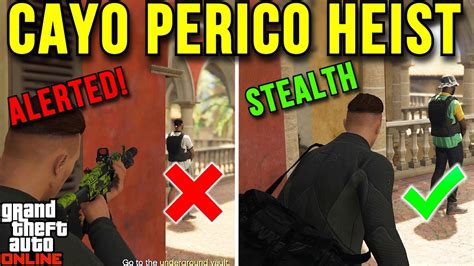 GTA Online Updated Cayo Perico Heist Solo Guide! (Stealth, December ...