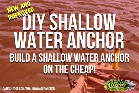 DIY Shallow Water Anchor - An Anchor Pole "On The Cheap"