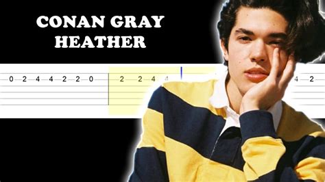 Conan Gray - Heather (Easy Guitar Tabs Tutorial) - YouTube