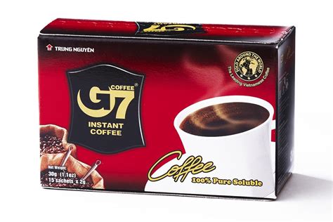 Trung Nguyen Coffee G7 Instant Coffee 100 Prozent reiner schwarzer Kaffee 30 g Vietnam: Amazon ...