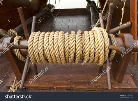 Mooring Equipment On-Board Large Merchant Ship Stock Photo 77931547 : Shutterstock