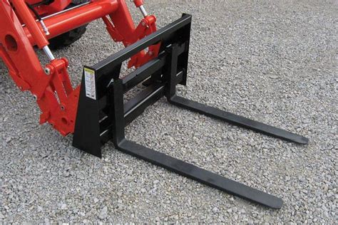 Worksaver Sub-Compact Tractor Pallet Forks - Ask Tractor Mike