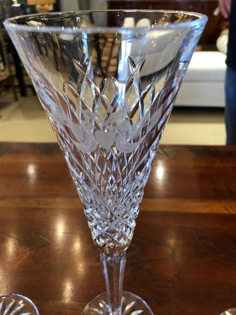 Set of Waterford Crystal 12 Days of Christmas Champagne Flutes at 1stDibs