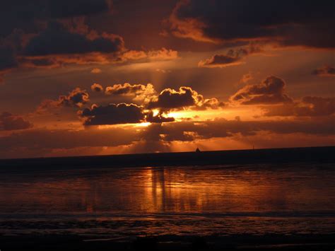 Free Images : beach, coast, water, nature, sand, ocean, horizon, silhouette, cloud, sunrise ...