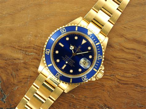 Rolex Submariner Ref. 16618 Blue Dial – Alessandro Ciani