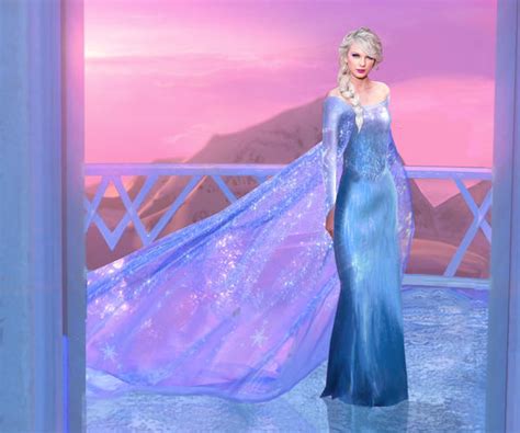 Taylor Swift as Elsa by MissBumbleTree on DeviantArt