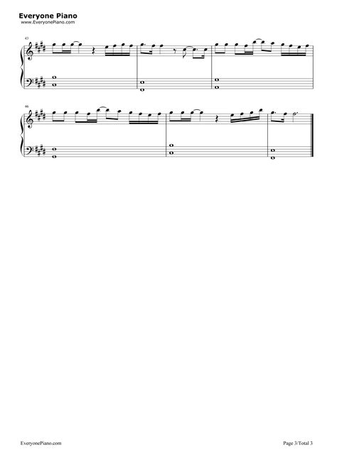 Die for You-The Weeknd Stave Preview -EOP Online Music Stand