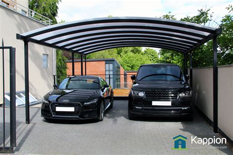 Double Carport Installed in Nottingham | Kappion Carports & Canopies