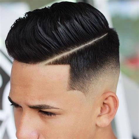 Shape Up Haircut Styles - Low Taper Fade + Hard Part + Thick Spiky Hair Mens Toupee, Hair Toupee ...